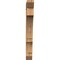 Ekena Millwork Balboa Slat Smooth Bracket, Western Red Cedar, 3 1/2"W x 24"D x 32"H BKT04X24X32BOA06SWR - alternate 3